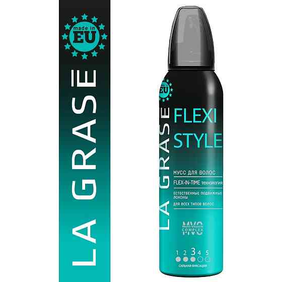 Мусс для волос La Grase Flexi Style, 150 мл 