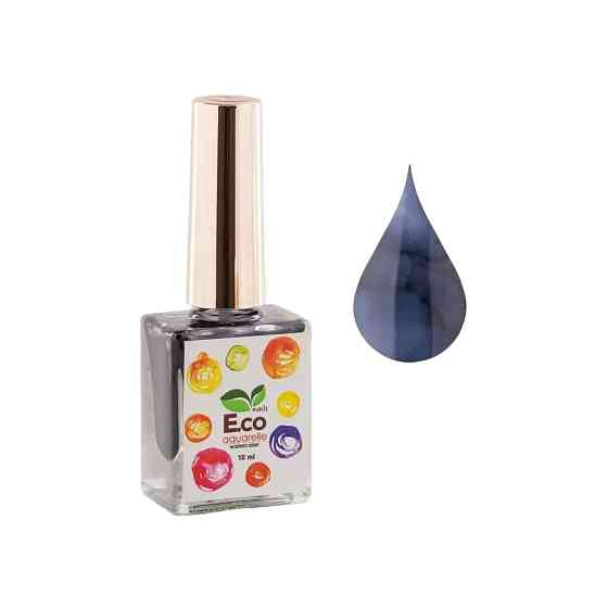 E.co nails краска для акварельного дизайна Nails Water Color, 4 мл 