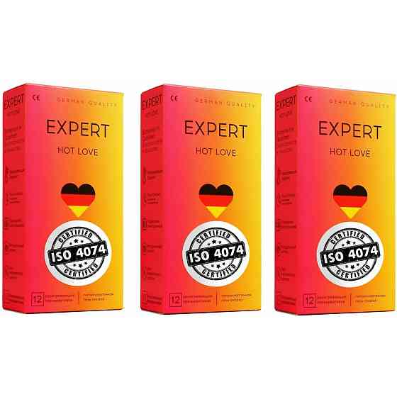 Презервативы EXPERT Hot Love Germany 45 шт, с разогревающим эффектом 