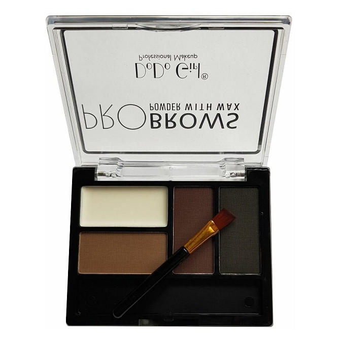 DoDo Girl Тени для бровей Pro Brows Powder with Wax, 03  - изображение 1