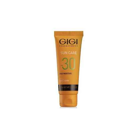 Крем для лица Gigi Sun Care Daily Moisture SPF 30 солнцезащитный, для сухой кожи, 75 мл 