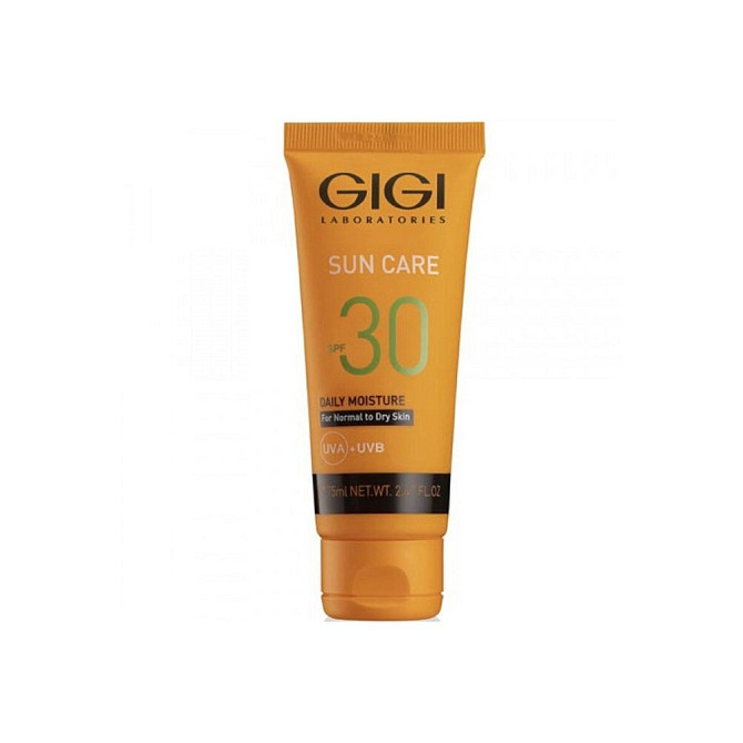 Крем для лица Gigi Sun Care Daily Moisture SPF 30 солнцезащитный, для сухой кожи, 75 мл  - изображение 1