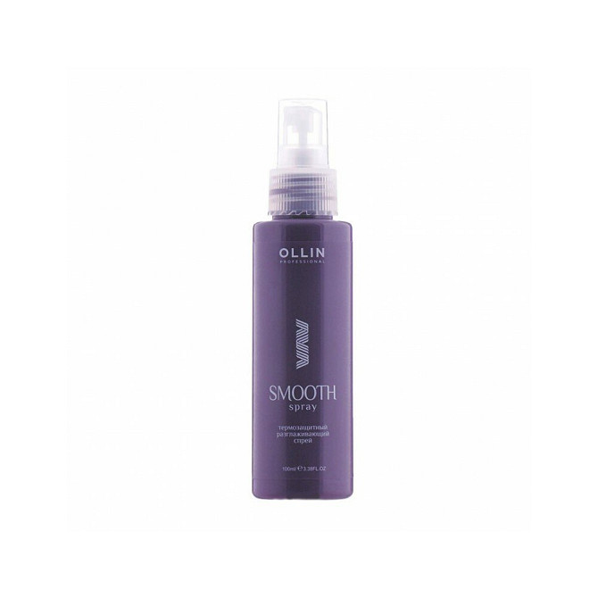 OLLIN Professional Термозащитный разглаживающий спрей Smooth Hair Spray, 172 г, 150 мл  - изображение 2