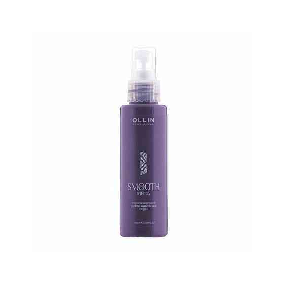 OLLIN Professional Термозащитный разглаживающий спрей Smooth Hair Spray, 172 г, 150 мл 