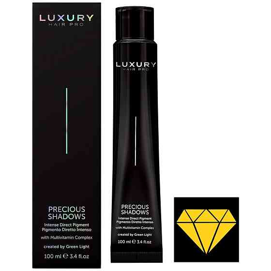 Green Light Краситель прямого действия Luxury Hair Pro Precious Shadows, no yellow by green light, 1 