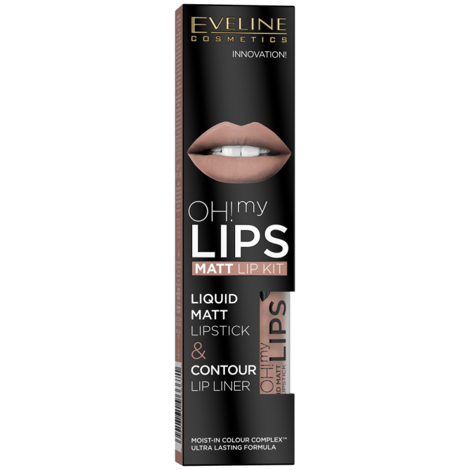 Eveline Cosmetics набор для макияжа губ Oh! My Lips, оттенок 08 Lovely Rose  - изображение 2