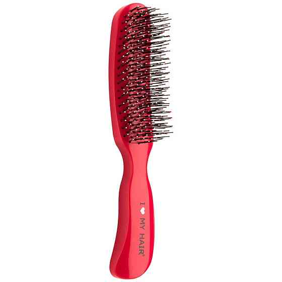 ILMH, Парикмахерская щетка Therapy Brush красная глянцевая M 