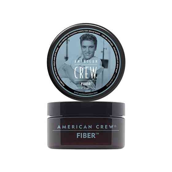 Паста для волос AMERICAN CREW King Fiber Gel с высокой фиксации с низким уровнем блеска, 85 гр 