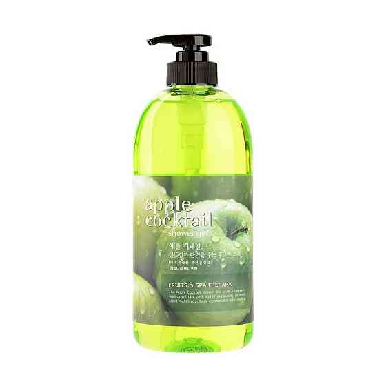 Гель для тела с ароматом яблока Welcos Body Phren Shower Gel Apple Cocktail 730мл. 