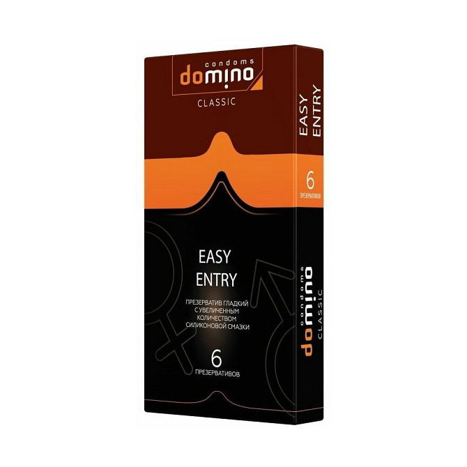 Презервативы с увеличенным количеством смазки DOMINO Classic Easy Entry - 6 шт.  - изображение 2