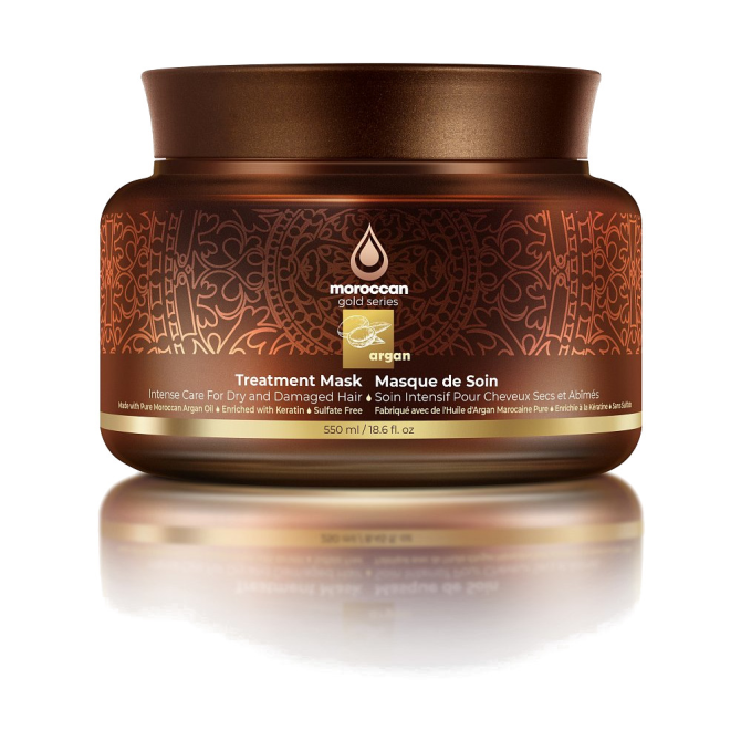 Аргановая маска для волос «Интенсивное питание и увлажнение» Argan Treatment Mask Moroccan Gold Seri  - изображение 2