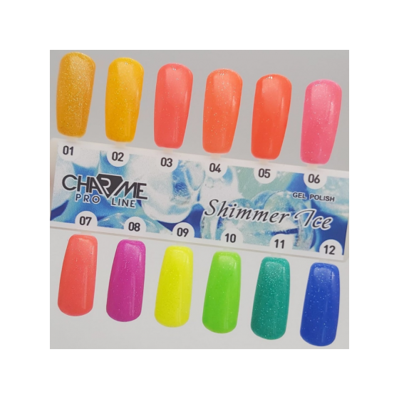 Гель лак Charme Shimmer Ice 11, 10мл 