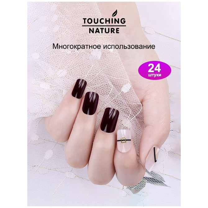 Накладные ногти ZJ10 TOUCHING NATURE  - изображение 1