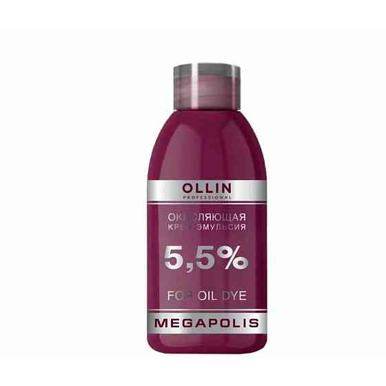 Окисляющая крем-эмульсия OLLIN Megapolis, 5,5%, 75 мл 