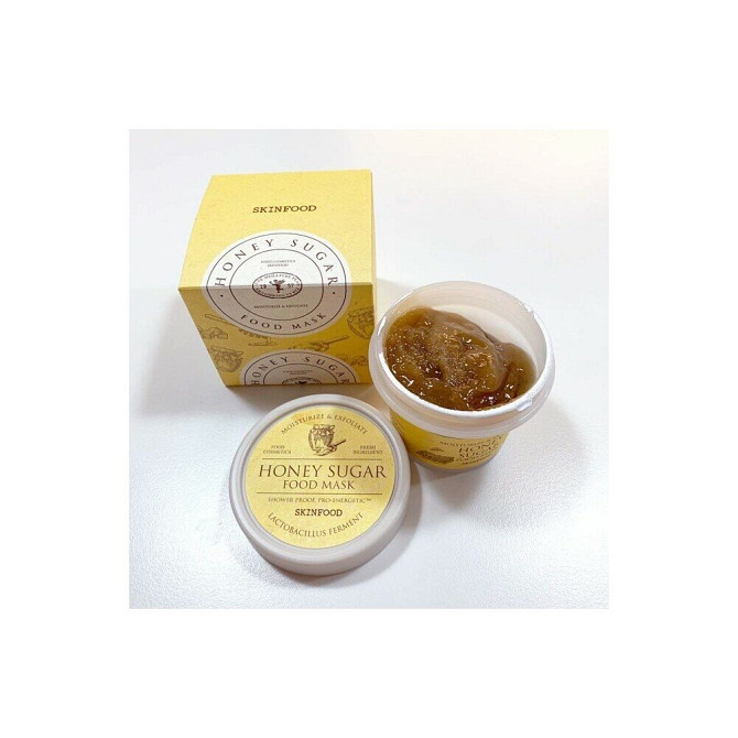 Медовая маска для лица Skinfood Honey Sugar Food Mask 120 г  - изображение 2