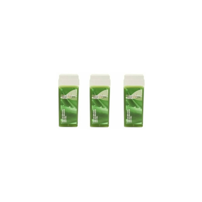 Воск в картридже ItalWax, Алоэ, 100 мл. 3 шт.  - изображение 1