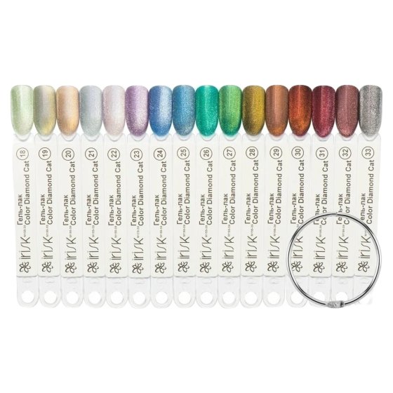 Irisk Professional гель-лак для ногтей Color Diamond Cat, 10 мл, №06 