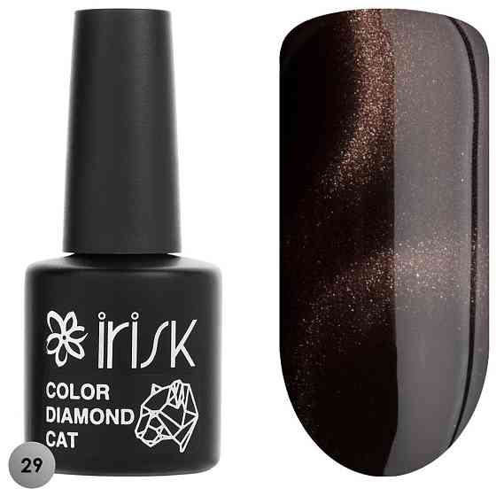 Irisk Professional гель-лак для ногтей Color Diamond Cat, 10 мл, №06 