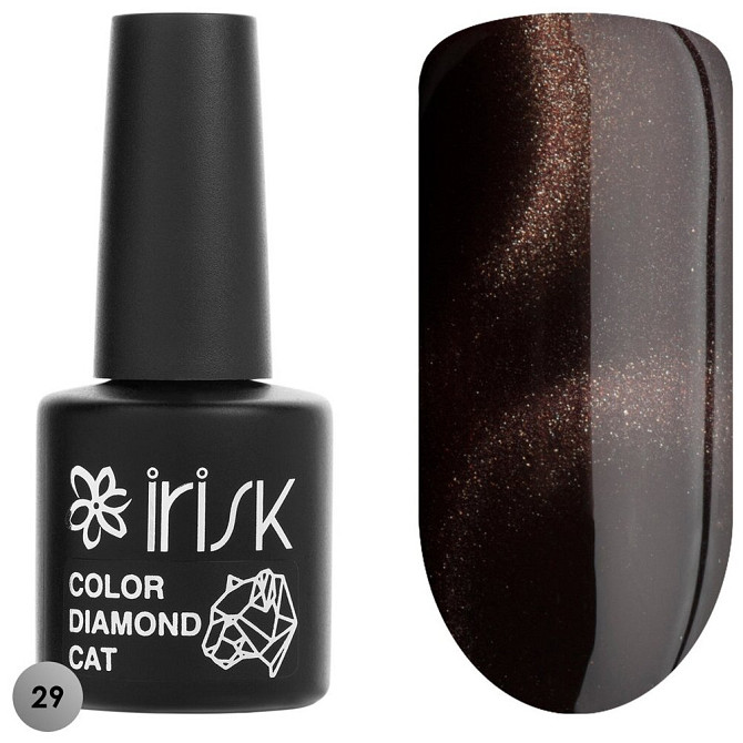Irisk Professional гель-лак для ногтей Color Diamond Cat, 10 мл, №06  - изображение 3