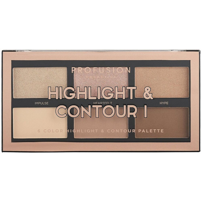 Profusion Набор для макияжа лица Highlight & Contour, I  - изображение 1