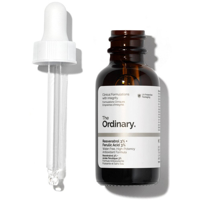 The Ordinary - Resveratrol 3% + Ferulic Acid 3% - Сыворотка с ресвератролом 3% + с феруловой кислото  - изображение 2