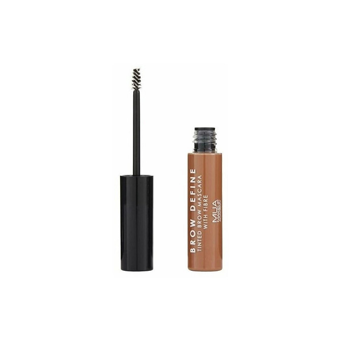 MUA гель для бровей  Brow Define Tinted Brow Mascara with Fibres, 5 мл, fair  - изображение 3