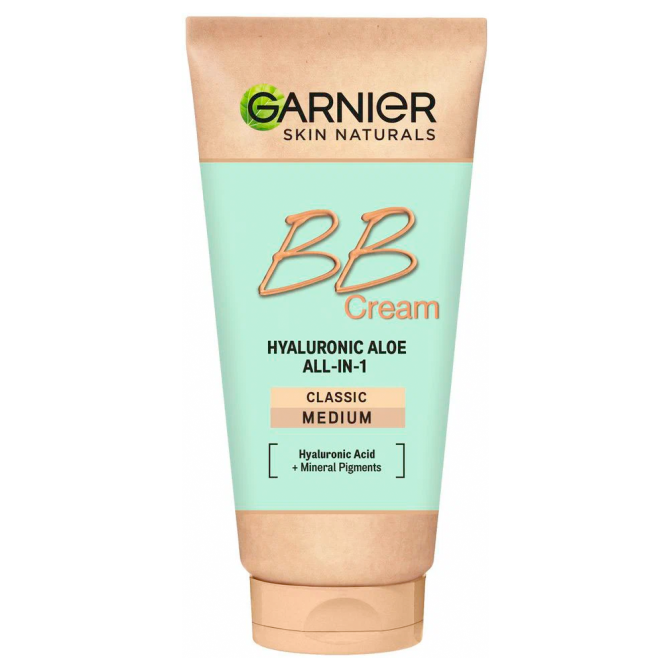 Garnier BB-крем Гиалуроновый алоэ-уход 5-в-1 для нормальной кожи, светло-бежевый, 50 мл /  - изображение 2