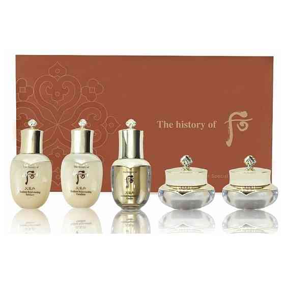 Набор миниатюр The History of Whoo Cheongidan Radiant Regenerating 5pcs Gift Set для упругости (тоне 