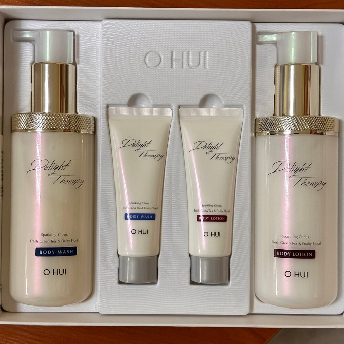 O HUI Люксовый набор для душа . Гель и Лосьон для тела 300 мл DELIGHT THERAPY BODY CARE SPECIAL SET  - изображение 2