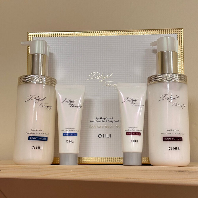 O HUI Люксовый набор для душа . Гель и Лосьон для тела 300 мл DELIGHT THERAPY BODY CARE SPECIAL SET  - изображение 1