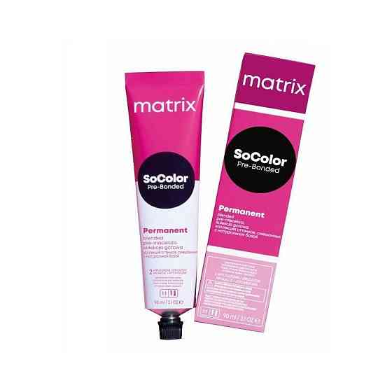 Matrix SoColor перманентная крем-краска для волос Pre-Bonded, 7M блондин мокка, 90 мл 