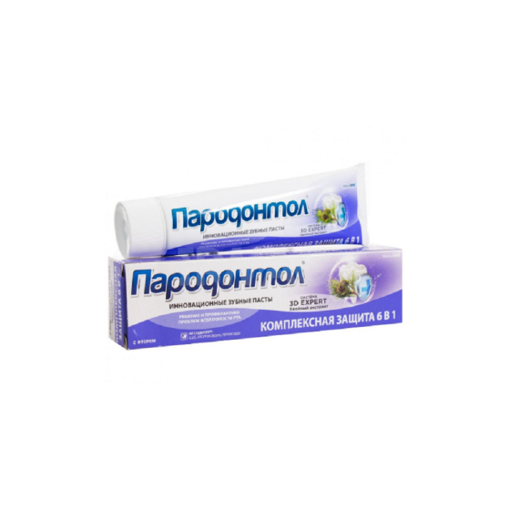 Зуб. паста пародонтол 124мл Комплексная защита 6 в 1 в/футляре 