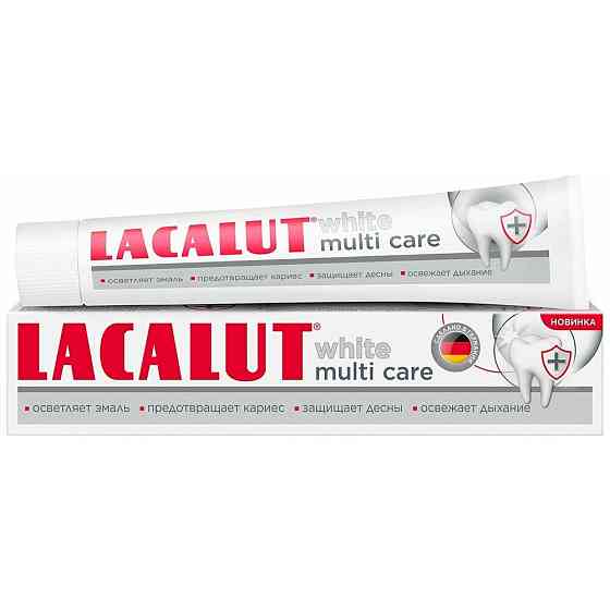 Lacalut white multi care зубная паста, 60 г 