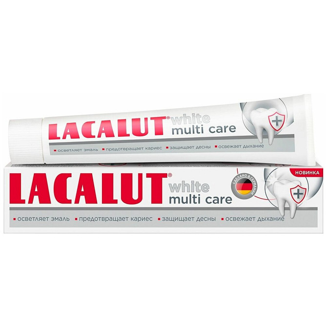 Lacalut white multi care зубная паста, 60 г  - изображение 1