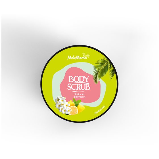 Скраб BODY SCRUB MeloMama Тайская фантазия, 300 г 95894 