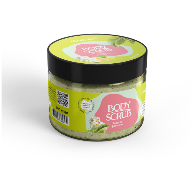 Скраб BODY SCRUB MeloMama Тайская фантазия, 300 г 95894  - изображение 2