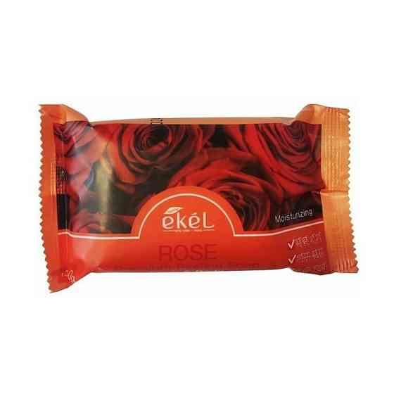 Ekel Мыло косметическое с экстрактом розы / Peeling Soap Rose, 150 г 