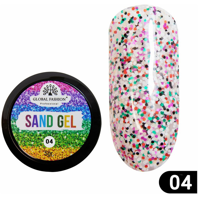 Global Fashion Sand gel, 5 г  - изображение 2