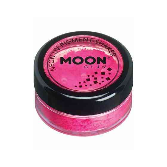 Розовый УФ пигмент для макияжа Moon Glow Intense Neon UV Pigment Shakers, Hot Pink 