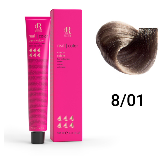 RR Line крем-краска Color Cream, 5/55 Светлый шатен Махагон интенсивный, 100 мл 