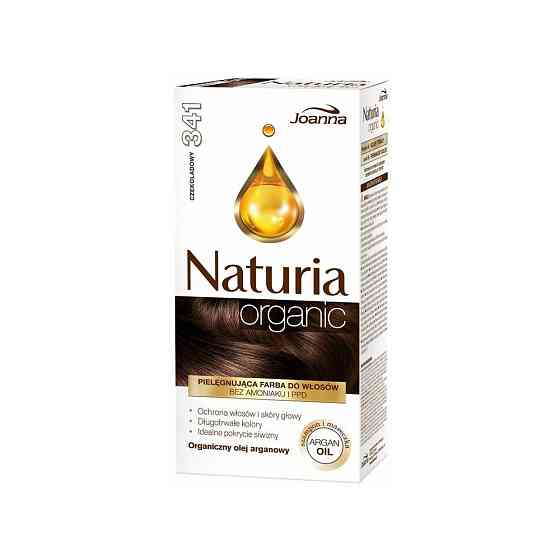 Joanna Naturia Organic, крем-краска для волос, 314 Пепельный 