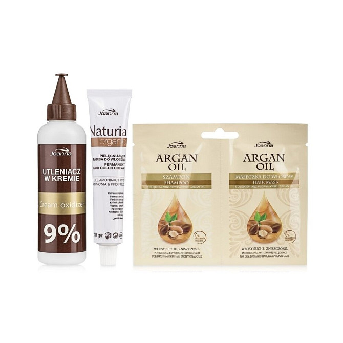 Joanna Naturia Organic, крем-краска для волос, 314 Пепельный  - изображение 2