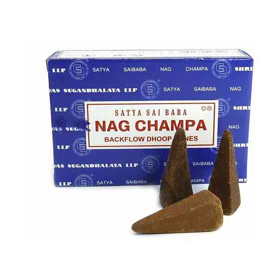 Благовония Nag Champa 10 конусов 