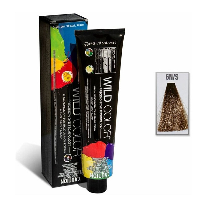 WILD COLOR Стойкая крем краска 6N/S  - изображение 1