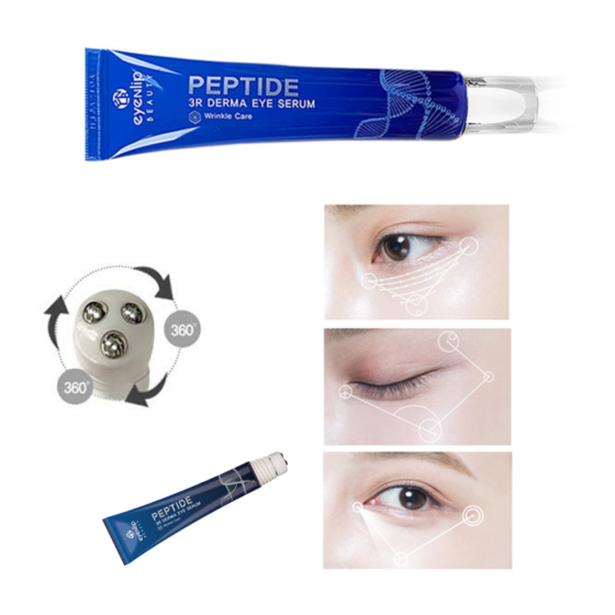 Омолаживающая сыворотка для кожи вокруг глаз с пептидами Eyenlip Peptide 3R Derma Eye Serum, 25 мл 