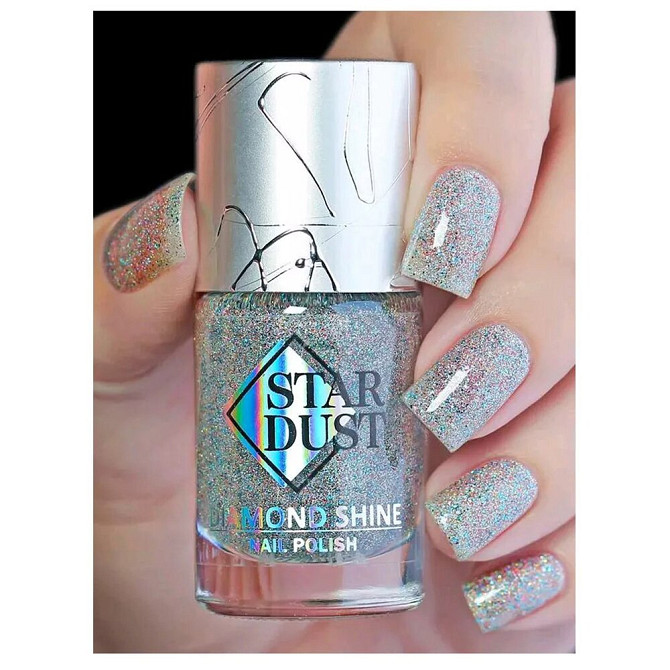 Star Dust лак для ногтей Diamond Shine, 11 мл, 202  - изображение 2