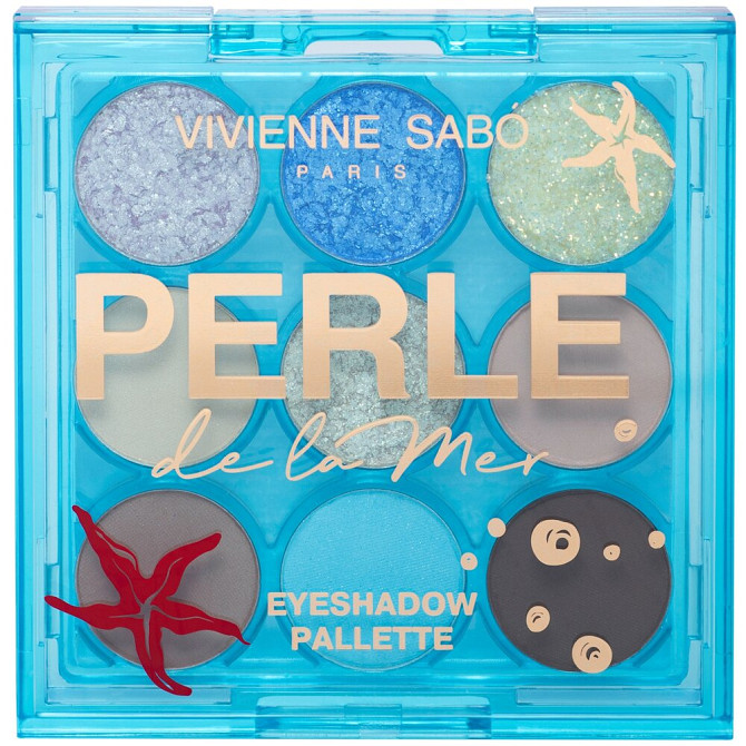 Vivienne Sabo Палетка теней Perle de la mer, 7.2 г  - изображение 1