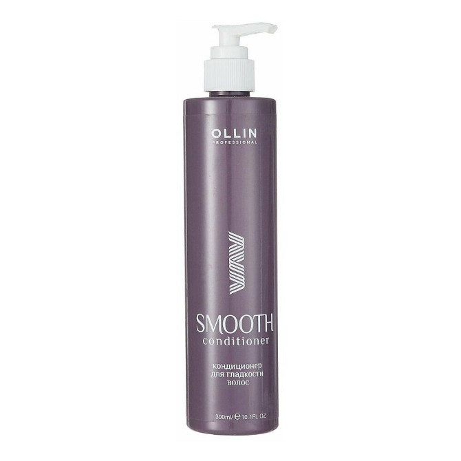 OLLIN SMOOTH HAIR Кондиционер для гладкости волос, 300 мл  - изображение 3