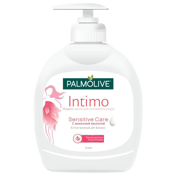 Palmolive Жидкое мыло для интимной гигиены Intimo Sensitive Care с молочной кислотой, 300 мл  - изображение 1