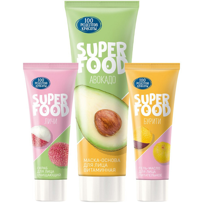 Сто рецептов красоты  подарочный Super food Beauty box  - изображение 2